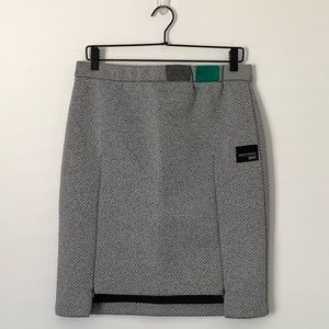 Adidas Grey Bodycon Skirt